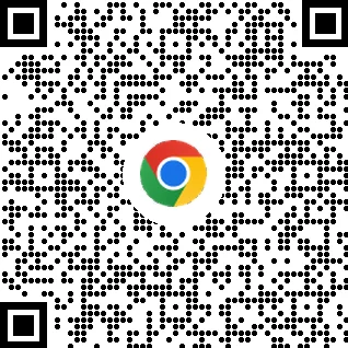 QR-kód a Chrome böngésző mobileszközökre való letöltéséhez